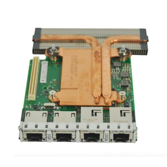 Сетевой адаптер DELL [2x10Gb RJ45 & 2x1Gb RJ45] Network Daughter Card / Intel X540/i350 (0P71JP)